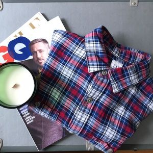 GAP Plaid Button-Down